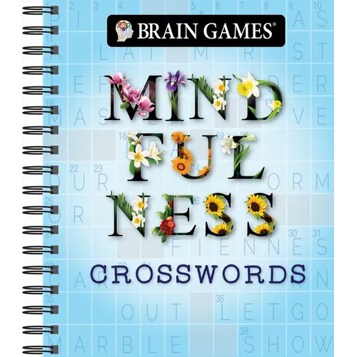 Brain Games - Mindfulness Crosswords - Spiral