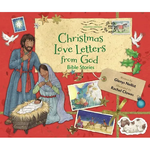 Christmas Love Letters from God, Updated Edition: Bible Stories - Hardcover