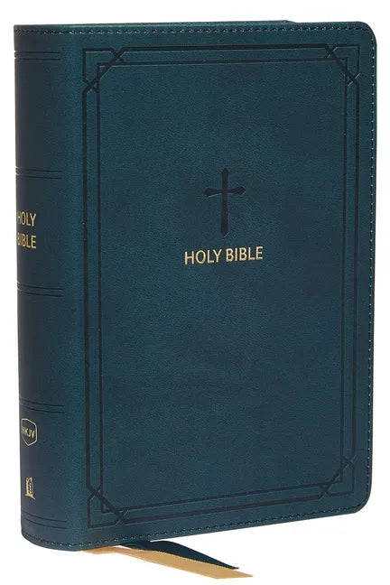 Nkjv, Reference Bible, Compact, Leathersoft, Teal, Red Letter Edition, Comfort Print: Holy Bible, New King James Version - Imitation Leather