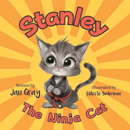 Stanley, The Ninja Cat - Paperback