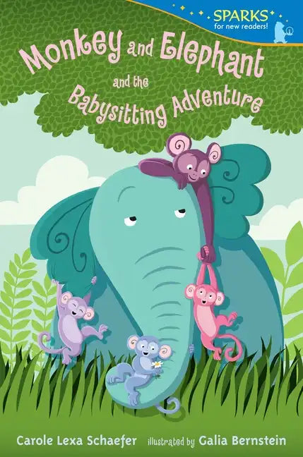 Monkey and Elephant and the Babysitting Adventure: Candlewick Sparks - Paperback