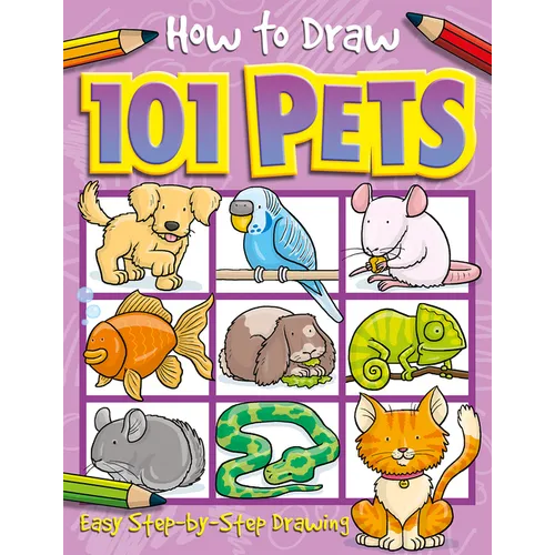 How to Draw 101 Pets - Paperback