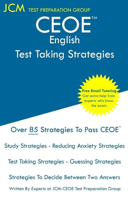CEOE English - Test Taking Strategies - Paperback