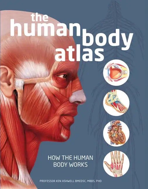 The Human Body Atlas: How the Human Body Works - Hardcover