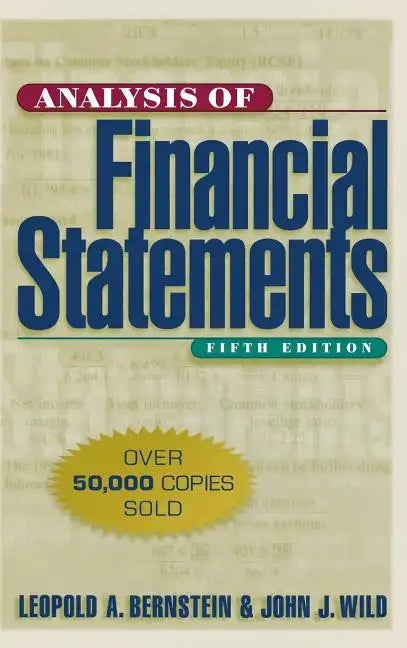 Analysis of Financial Statements - Hardcover