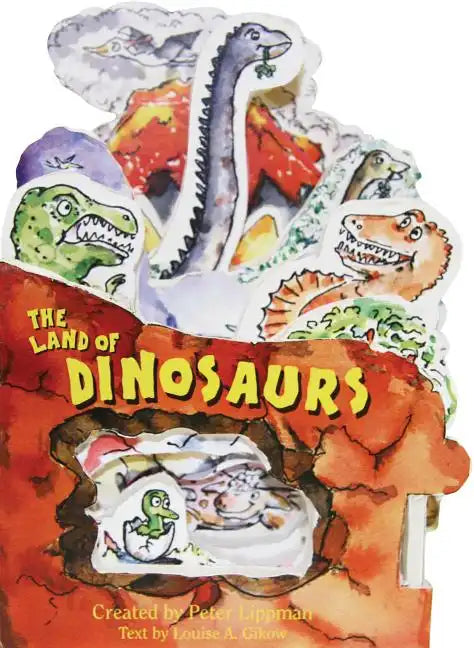 Mini House: The Land of Dinosaurs - Board Book