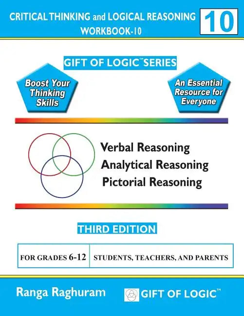 Critical Thinking and Logical Reasoning Workbook-10 - Paperback