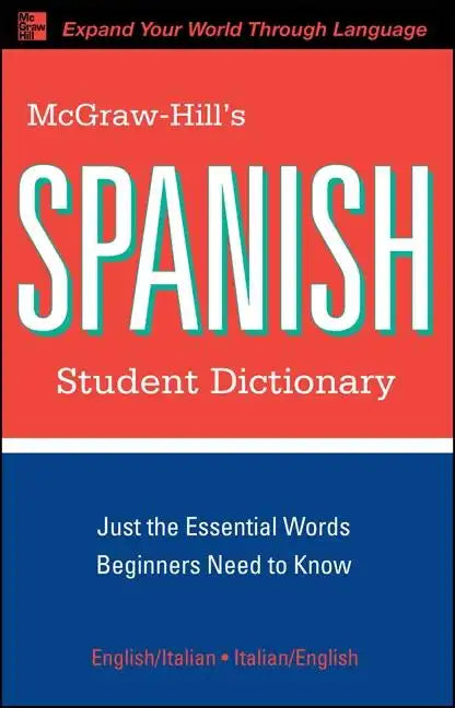 McGraw-Hill's Spanish Student Dictionary - Paperback