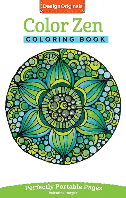 Color Zen Coloring Book: Perfectly Portable Pages - Paperback