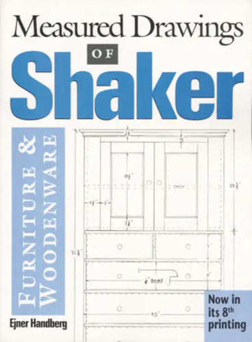 Measured Drawings of Shaker Furniture and Woodenware - Paperback