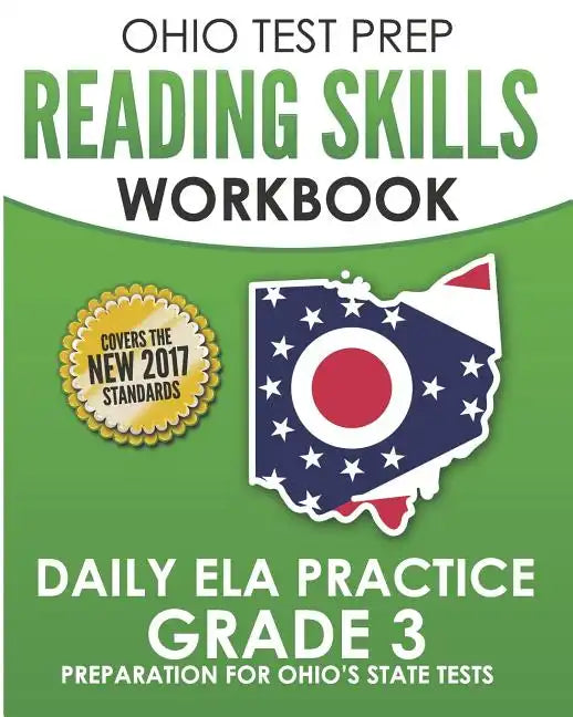 OHIO TEST PREP Reading Skills Workbook Daily ELA Practice Grade 3: Practice for Ohio's State Tests for English Language Arts - Paperback
