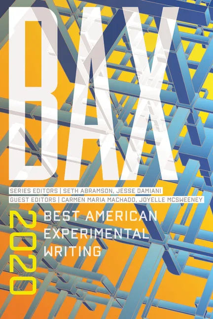 Bax 2020: Best American Experimental Writing - Paperback