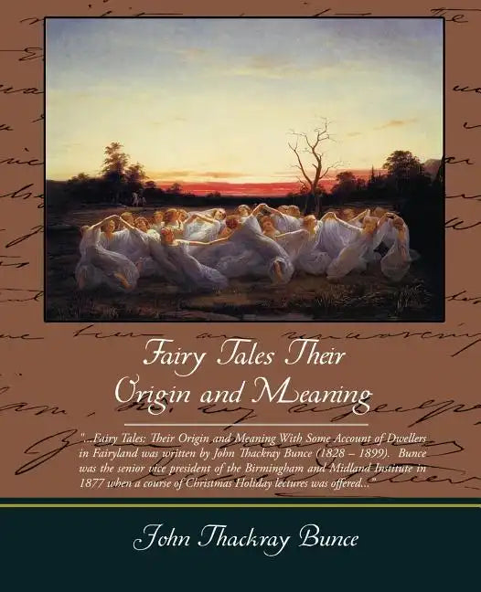 Fairy Tales Their Origin and Meaning - Paperback