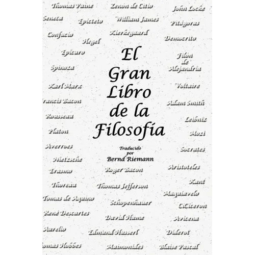 El Gran Libro de la Filosof僘 - Paperback
