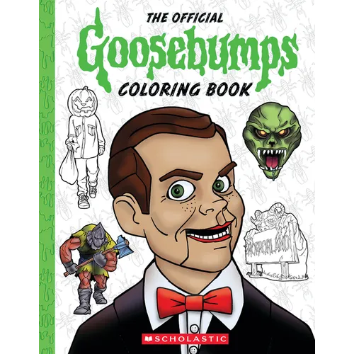 Goosebumps: The Official Coloring Book - Paperback