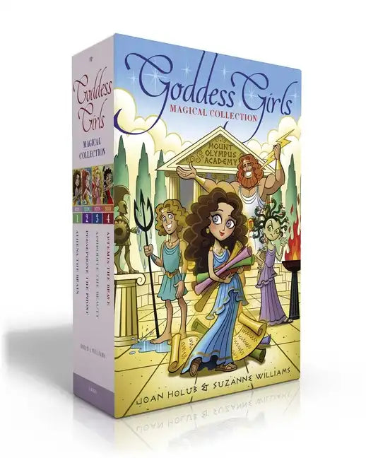 Goddess Girls Magical Collection (Boxed Set): Athena the Brain; Persephone the Phony; Aphrodite the Beauty; Artemis the Brave - Paperback