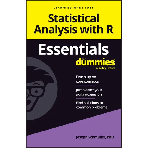 Statistical Analysis with R Essentials for Dummies - Paperback