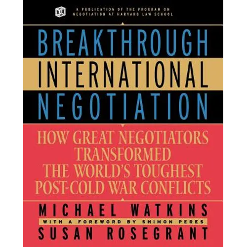 Breakthrough International Negotiation - Paperback