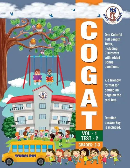 CogAT Vol 1 -TEST - 2 - Paperback