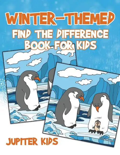 Winter-Themed Find the Difference Book for Kids - Paperback