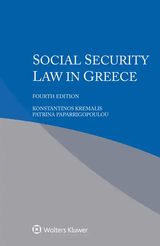 Social Security Law in Greece - Paperback