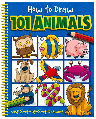 How to Draw 101 Animals - Spiral
