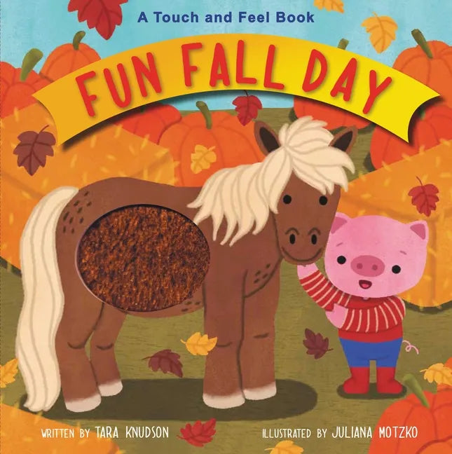 Fun Fall Day: A Touch and Feel Board Book - Board Book