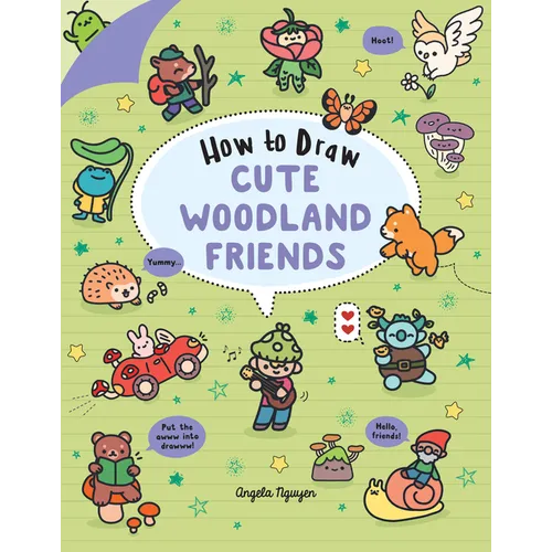 How to Draw Cute Woodland Friends: Volume 8 - Paperback