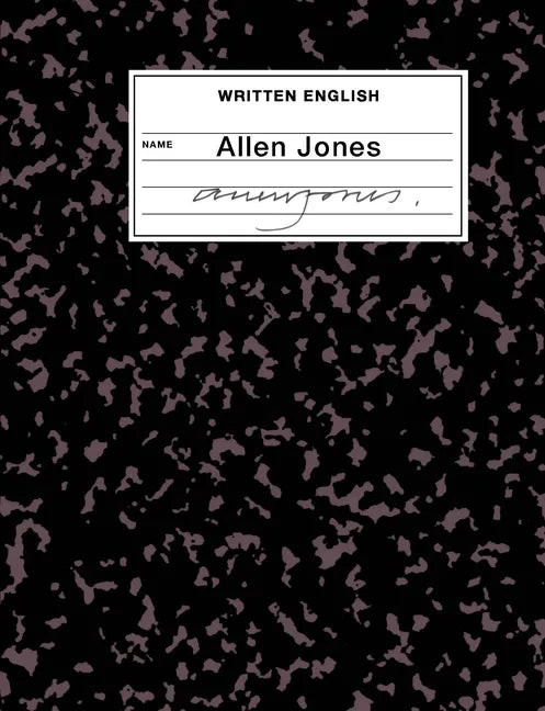 Written English: An Artist's Book by Allen Jones - Paperback