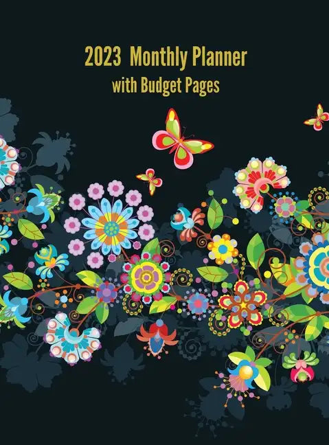 2023 Monthly Planner with Budget Pages: Budget/Finance Planner (Large) - Hardcover