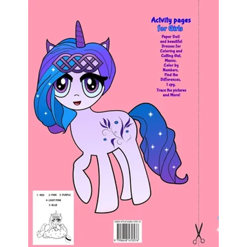 Sweet Angel: Sweet Angel the Paper Doll. Activity Book for Girls Ages 4-8 - Paperback