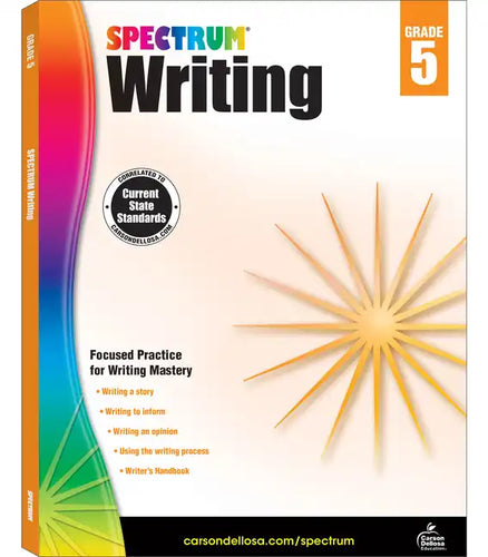 Spectrum Writing, Grade 5: Volume 39 - Paperback