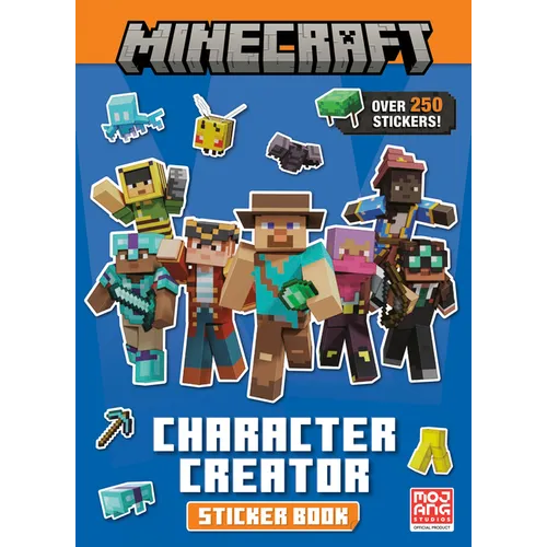 Minecraft Character Creator Sticker Book (Minecraft) - Paperback