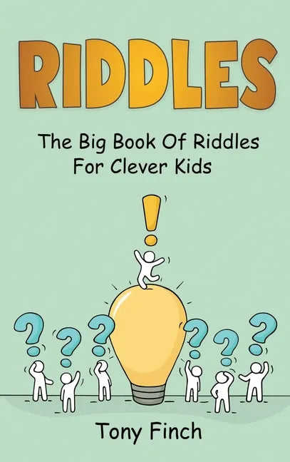 Riddles: The big book of riddles for clever kids - Hardcover