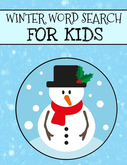 Winter Word Search For Kids: Christmas Word Search For Kids, Winter Word Search Puzzle Books, Holiday Large Print Puzzles - Paperback