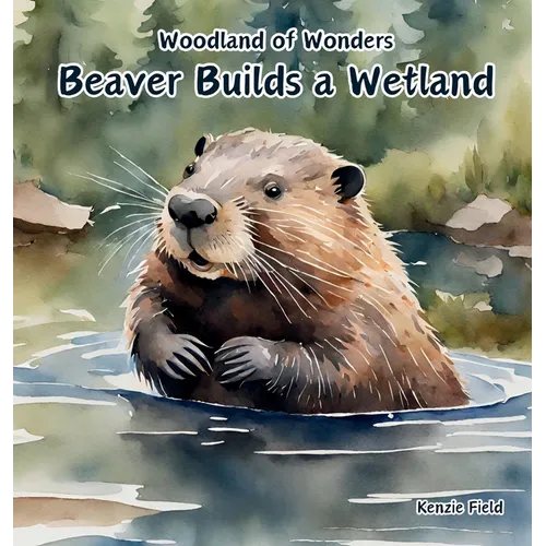 Beaver Builds a Wetland: Beaver Builds a Wetland: Woodland of Wonders Series: A young beaver uses its skills to create a dam that transforms a - Hardcover