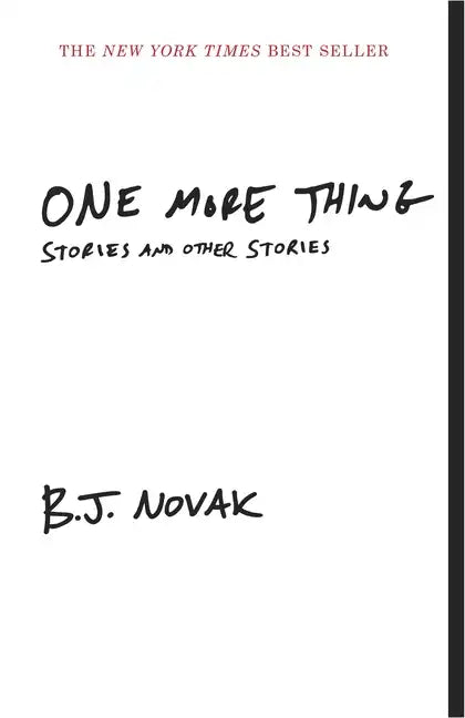 One More Thing: Stories and Other Stories - Paperback