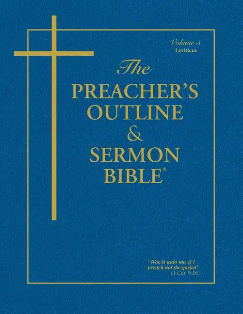 Preacher's Outline & Sermon Bible-KJV-Leviticus - Paperback