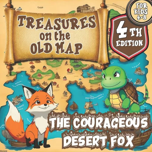 Treasures on the Old Map/a Magical Series of Books for Children ages 4-8: The Courageous Desert Fox - Paperback