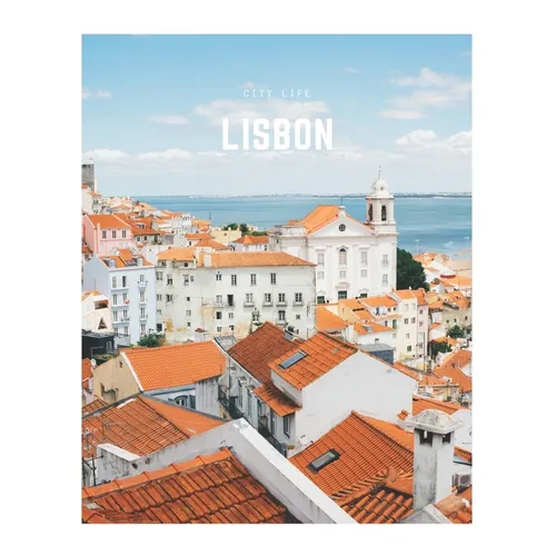 Lisbon: A Decorative Book │ Perfect for Stacking on Coffee Tables & Bookshelves │ Customized Interior Design & Home Decor - Paperback