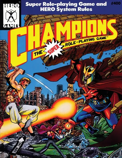 Champions: The Super Role Playing Game (4th edition) - Paperback