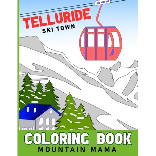 Telluride Winter Coloring Book - Paperback