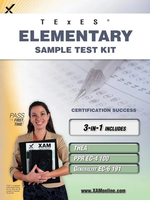 TExES Elementary Sample Test Kit: Thea, Ppr Ec-4 100, Generalist Ec-6 191 Teacher Certification Study Guide - Paperback