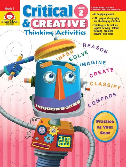 Critical and Creative Thinking Activities, Grade 2 Teacher Resource - Paperback