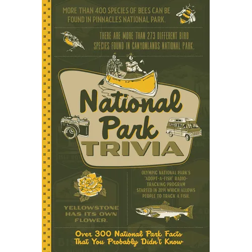 National Park Trivia Softcover Book - Paperback