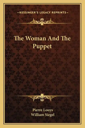 The Woman And The Puppet - Paperback