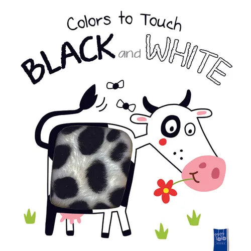 Colors to Touch: Black and White - Board Book