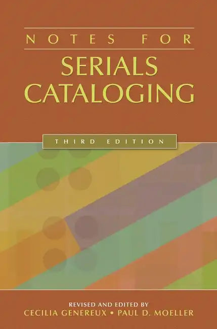 Notes for Serials Cataloging - Paperback