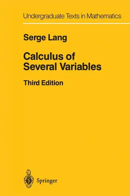 Calculus of Several Variables - Paperback