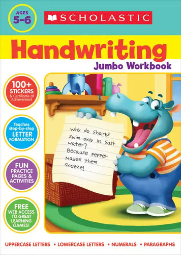 Scholastic Handwriting Jumbo Workbook - Paperback